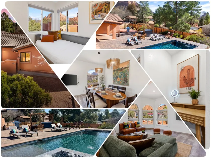 Scenery Home with Red Rock View Pool Spa Game Room - Image 1