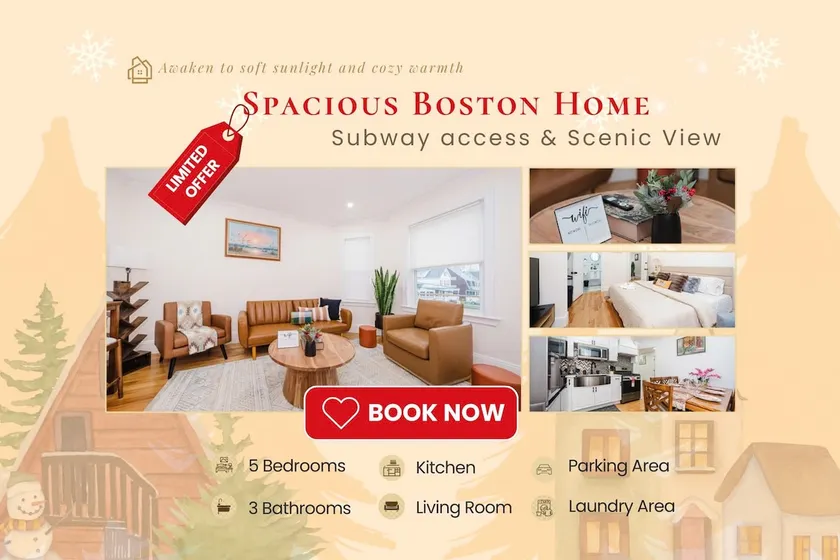 Comfy 5 BedRoom Retreat • 5-Min Walk to Train - Image 1
