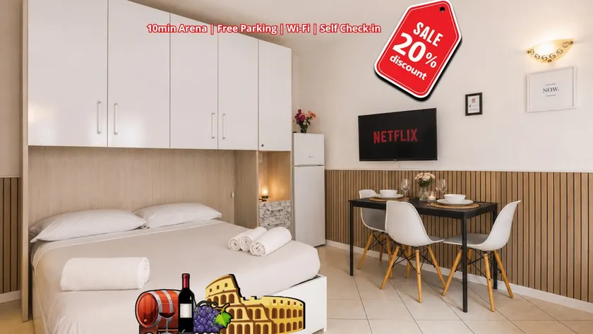 Cozy studio apartment with parking. - Image 1