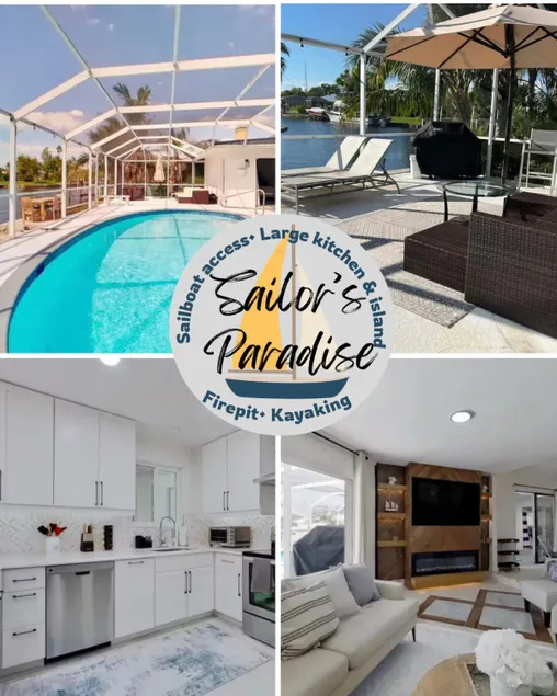 Waterfront Gulf Access-Pool, Firepit, Pet friendly - Image 1