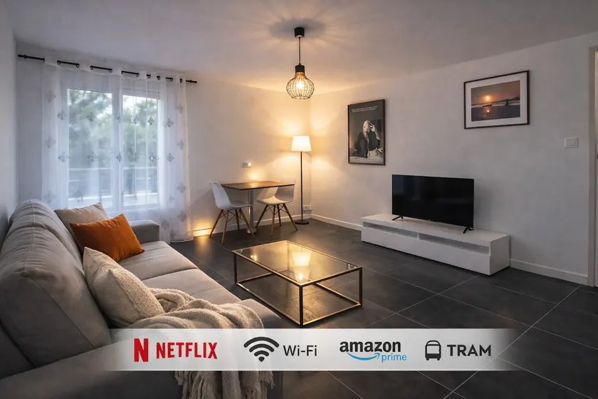 2 Rooms 53 m², Private Numbered Parking in Residence - Image 1
