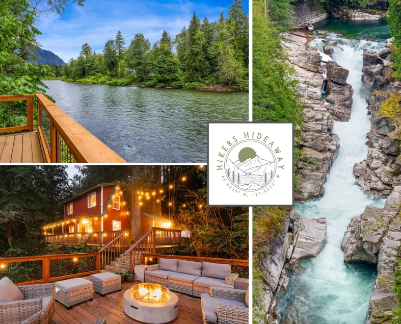 Hikers Hideaway - riverfront - hot tub - WiFi! - Image 1
