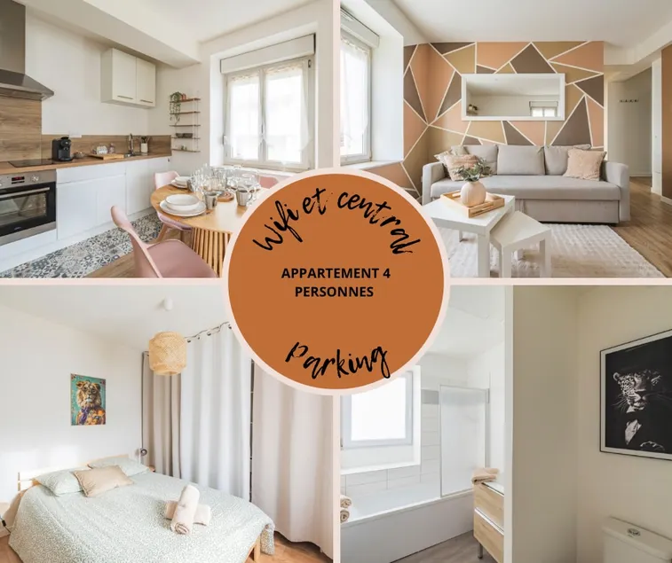 Fully equipped two-bedroom apartment, secure parking, park, shops, Wi-Fi - Image 1