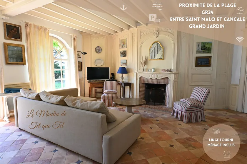 Le Moulin de Tel que Tel · Characterful house*garden - Image 1