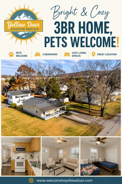 Bright & Cozy 3BR Home - Pets Welcome! - Image 1