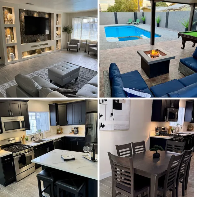 3BD/2BA~ Pool~ Pool table~ Arcade~Private Parking - Image 1