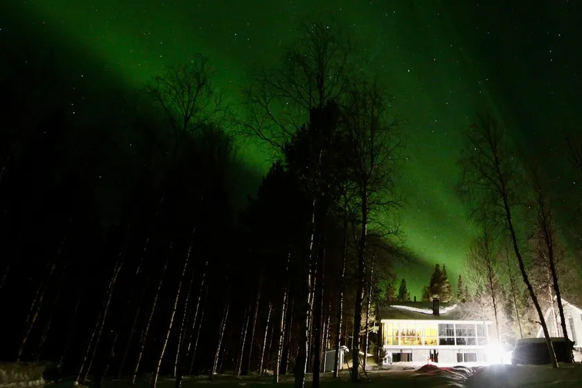 Northern Lights Lodge by the lakeside Villa Kuoma - Image 1