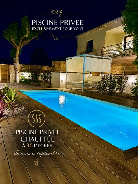 COSY apartment with private heated pool - Image 1
