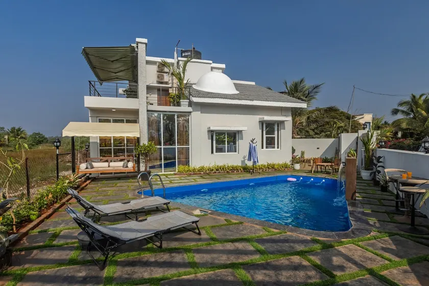 Serenity Cove 3-BHK W/ Pool, Garden & Jacuzzi - Image 1