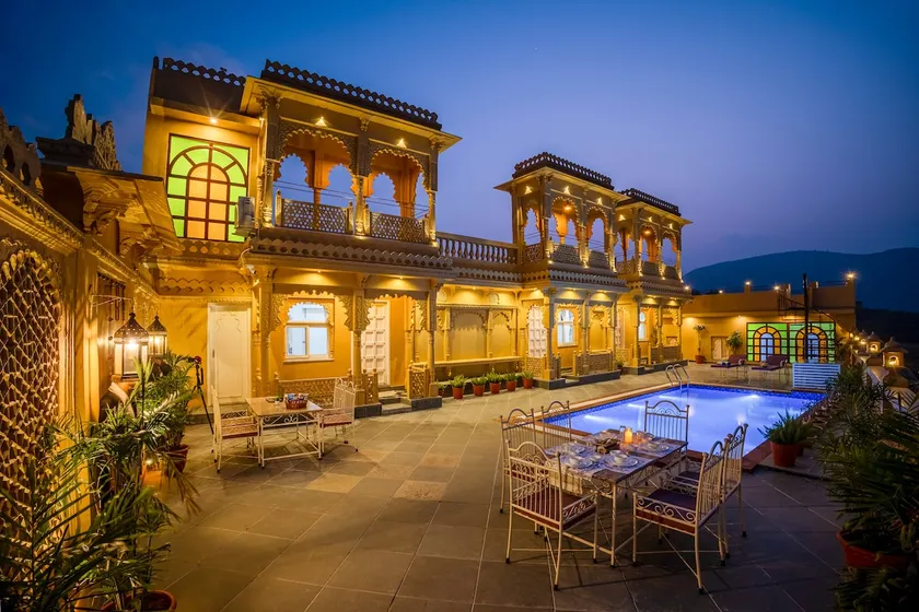 Grand Terrace 2 bhk Retreat with Pool on Hills - Image 1