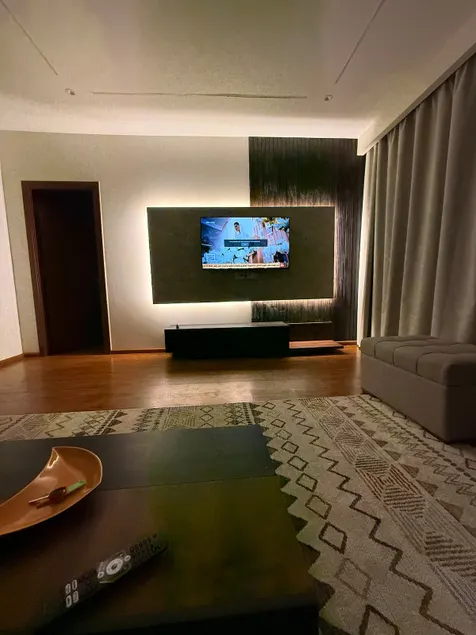 Studio room and living room with modern furniture - Image 1