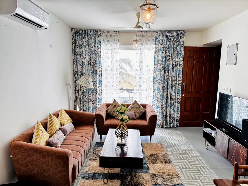 2 BHK apartment with pool - Image 1