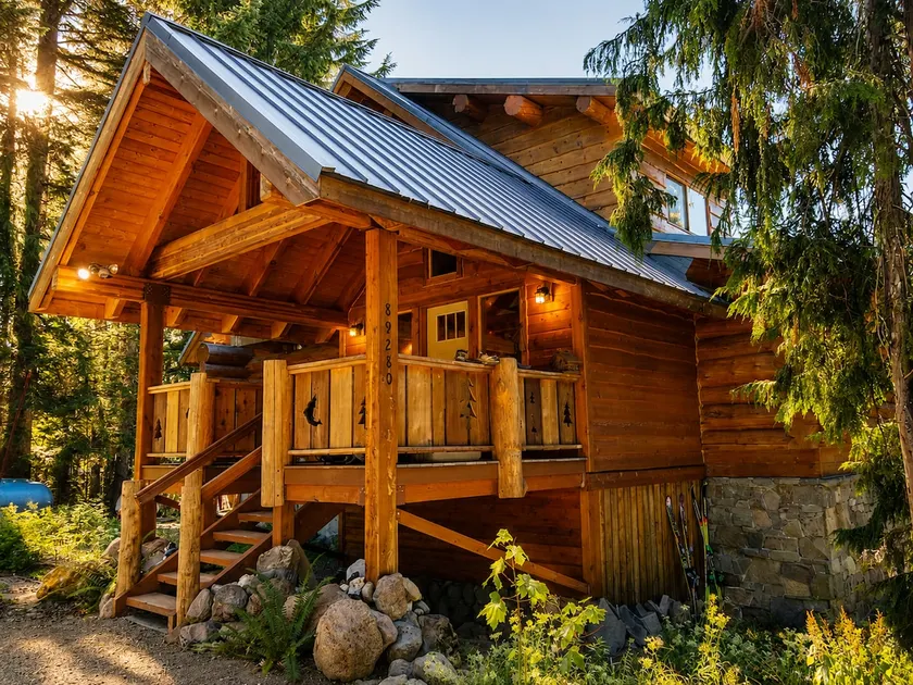 Huge Custom Log Cabin - Ski - Govy - Arcade - US26 - Image 1