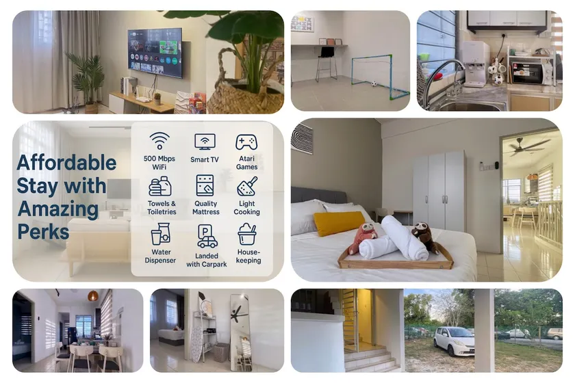 木栖寓 | Cozy Landed Stay @ BM | Iconcity, AEON, Juru - Image 1