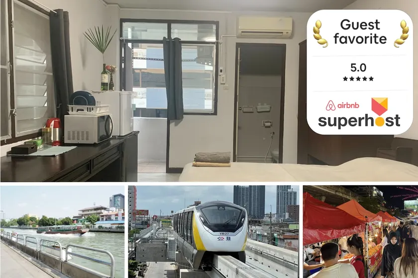 6Flr | Real BKK LongStay| Walk to Food | Speedboat - Image 1