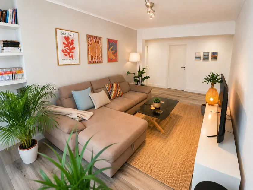 Bright, spacious apartment near beaches and metro - Image 1