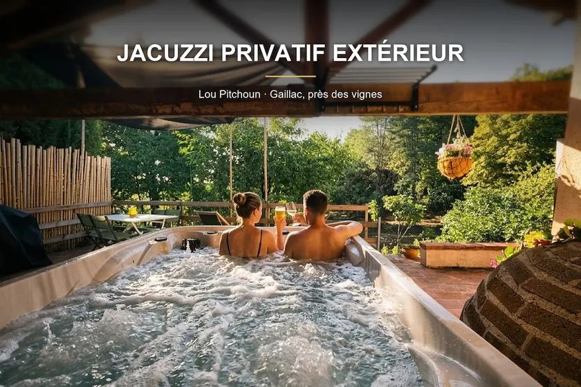 Private hot tub · Getaway for two near the vineyards - Image 1