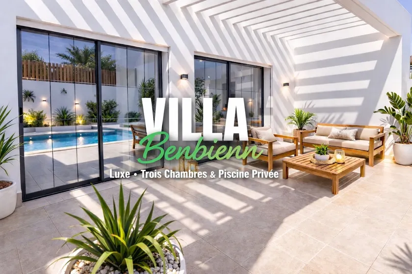 Villa Benbienn piscine iptv Billard américain wifi illimité très bon emplacement - Image 1