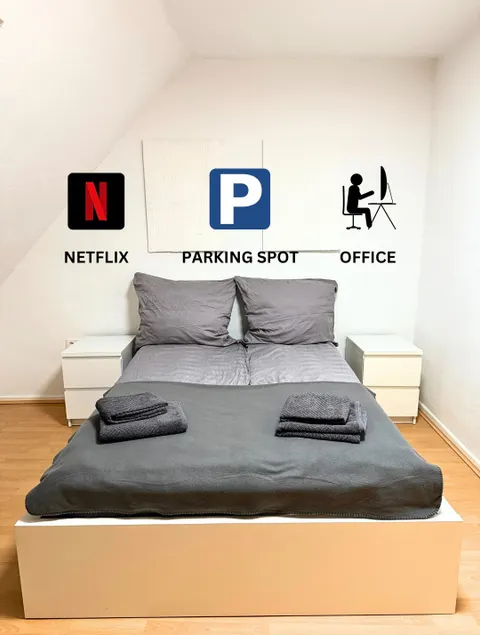 Modern apartment with parking & workplace - Image 1