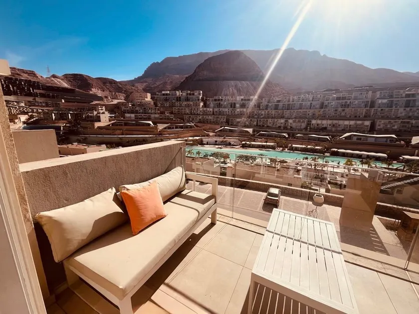 Crystal lagoon Chalet at Il Monte Galala Resort - Image 1