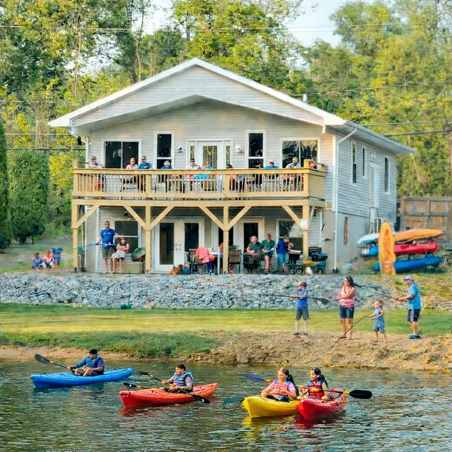 “Waterfront Retreat w/ Private Bar • Walkout Yard - Image 1