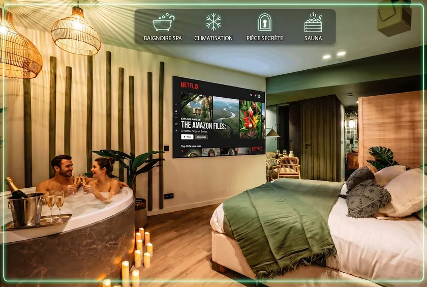 Bali Suite – Jacuzzi • Secret Room Air condition - Image 1