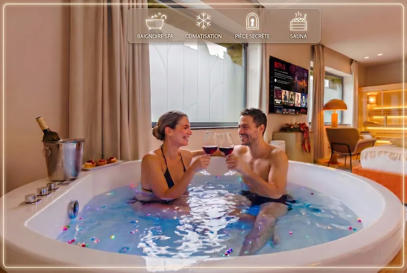 Ibiza Suite - Jacuzzi • Private Sauna • Secret Room - Image 1