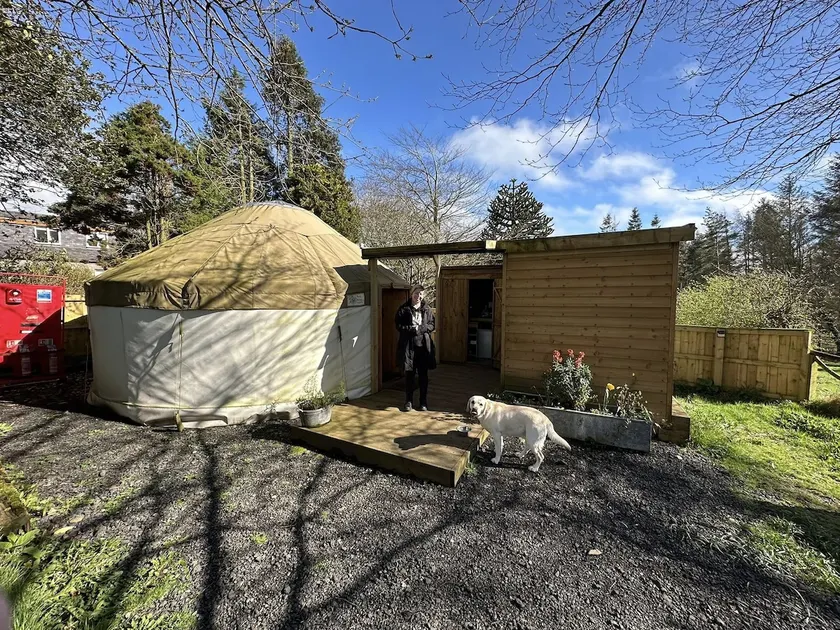 Secluded Luxury Meadow Yurt sleeps 4, nr Ayr coast - Image 1