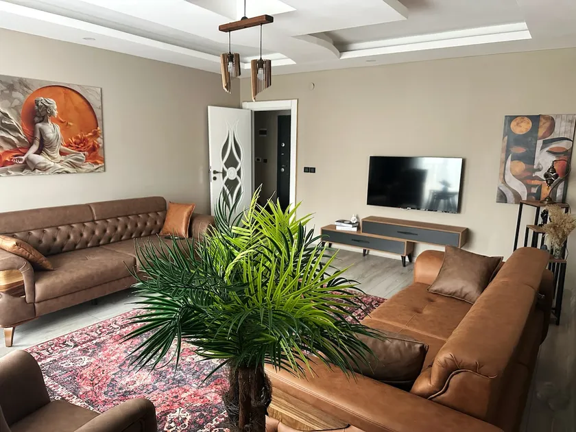3+1 Luxury apartment in the site (Air-conditioned, Balcony) - Image 1