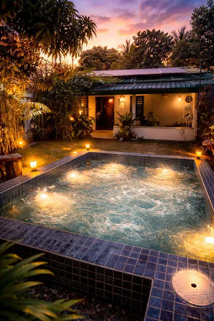 New! Mangalam house, Private plunge pool near beach - Image 1