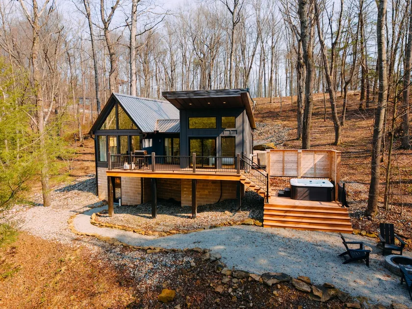 Maynard's Retreat | Hocking Hills, Modern, Hot Tub - Image 1