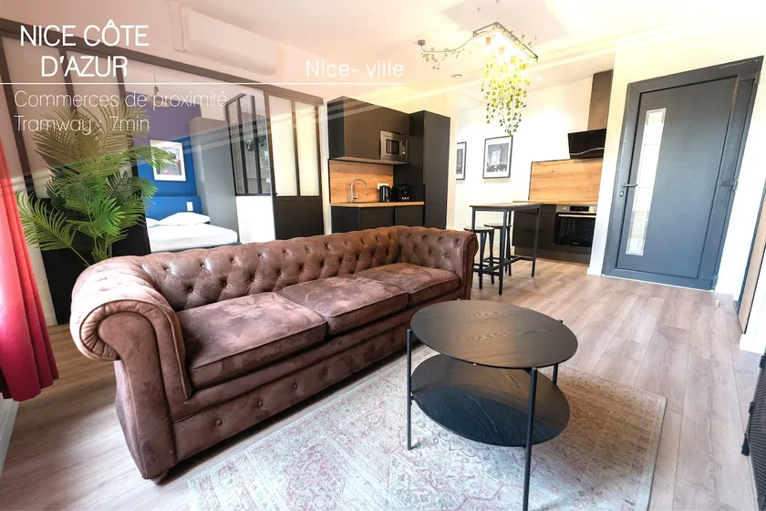 Air-conditioned loft - Jacuzzi - Close to the sea - Nice - Image 1
