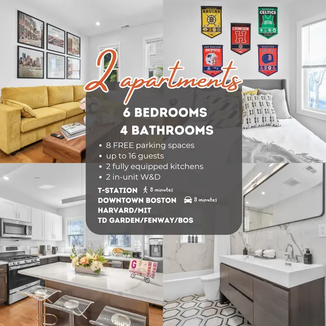 6BR4Bth Parking BOS MIT Harvard TD Garden - Image 1