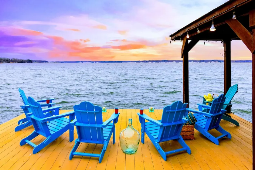 Lakefront Lake Anna Views, Dock, Hot Tub, Firepit - Image 1