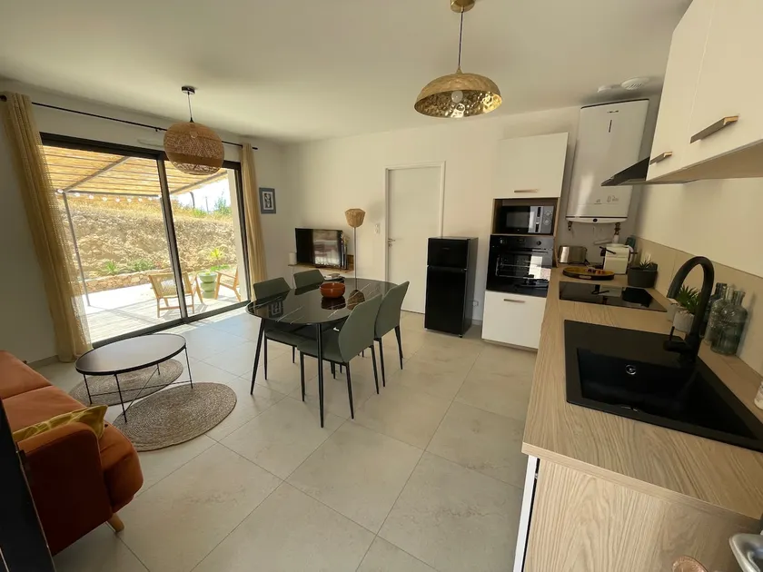 Apartment With 2 Bedrooms in Cuttoli-corticchiato, With Wonderful Mountain View, Furnished Garden and Wifi - 12 km From the Beach - Image 1