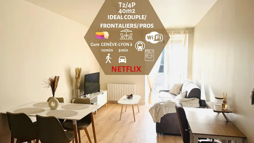 *Le Dolcevita* Modern 2-room apartment - 10 min. walk from the train station - Image 1