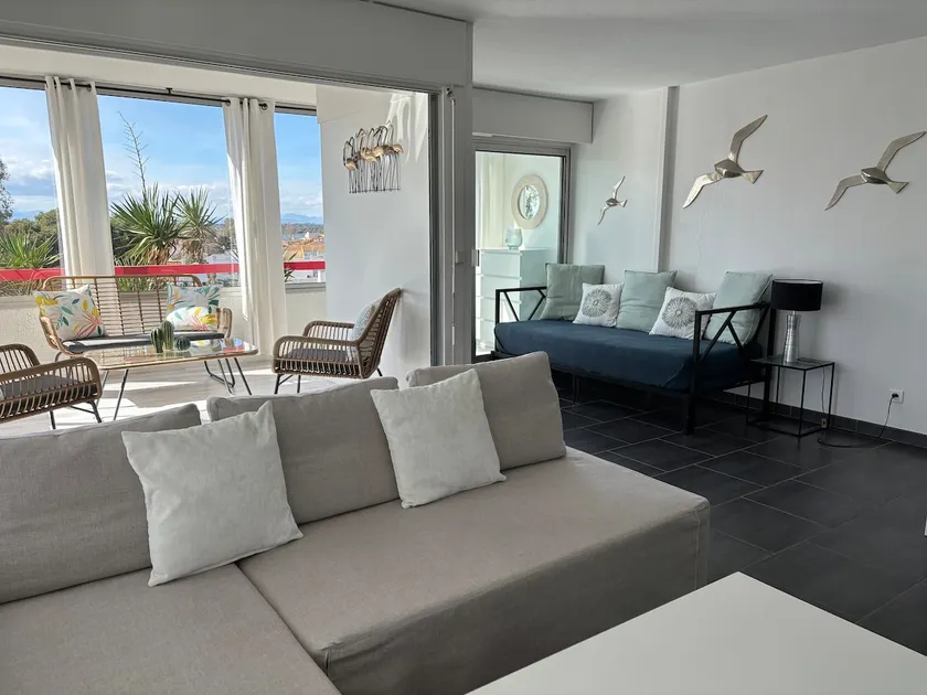 Canet-Sud, 85 m² apartment, 2-min walk to the beach - Image 1