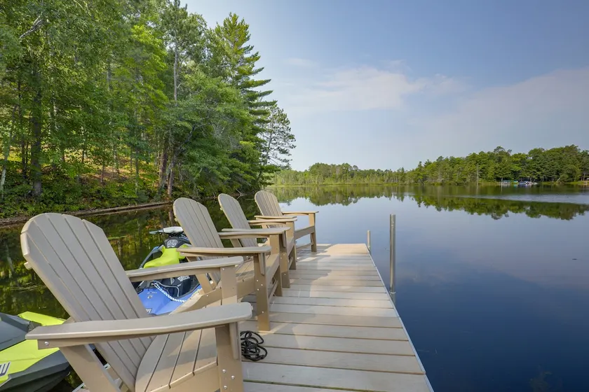 Lakefront Gem w/ Dock & Views in Lac Du Flambeau - Image 1