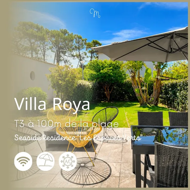 Villa Roya | Beach 100 m away, Wi-Fi, A/C, Milie area - Image 1