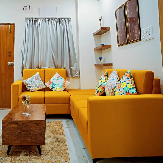 Stylish 2BHK near Lanco Hill's - Image 1