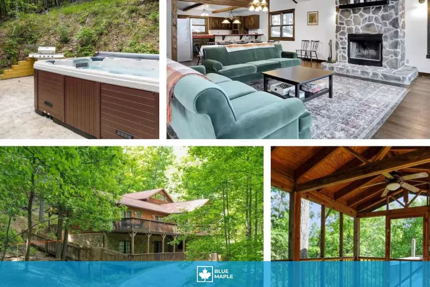 Mountain lodge w/hot tub & fireplaces - Image 1