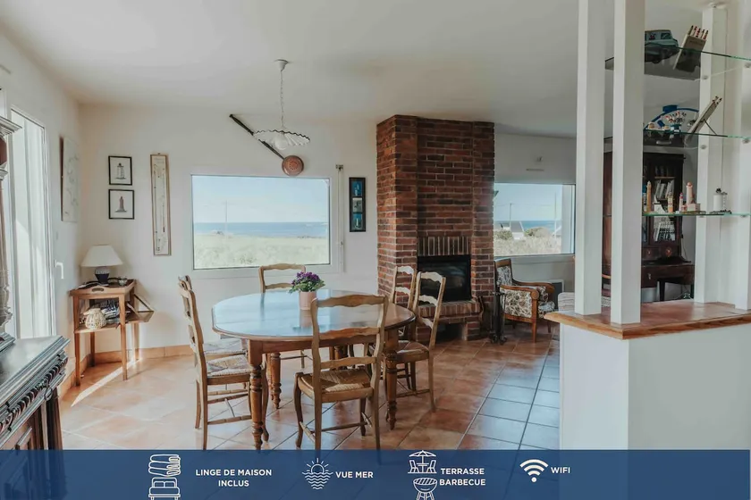 Sea view house • 6 people • Quiet and large spaces - Image 1