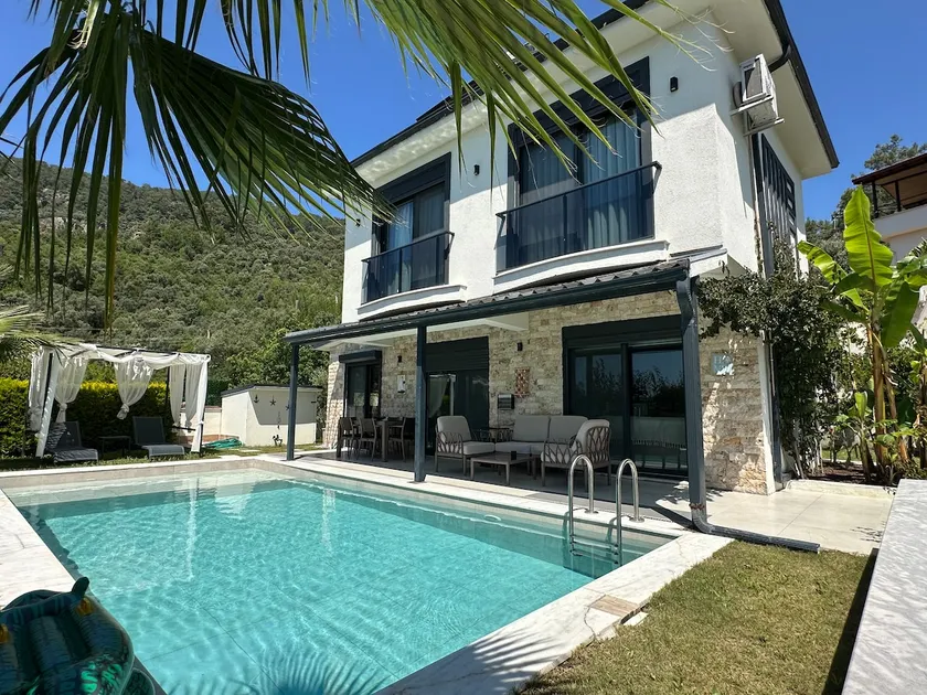 Detached Luxry House with pool/villanita sarigerme - Image 1