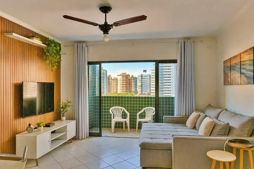 Canto do Forte | Sea view with private balcony - Image 1