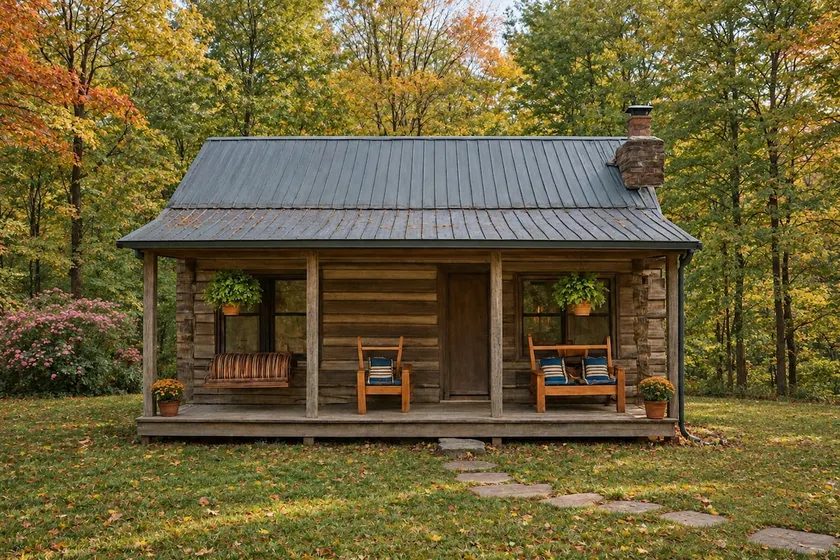 Red Cedar Log Cabin | Hot Tub! + Pet-Friendly! - Image 1