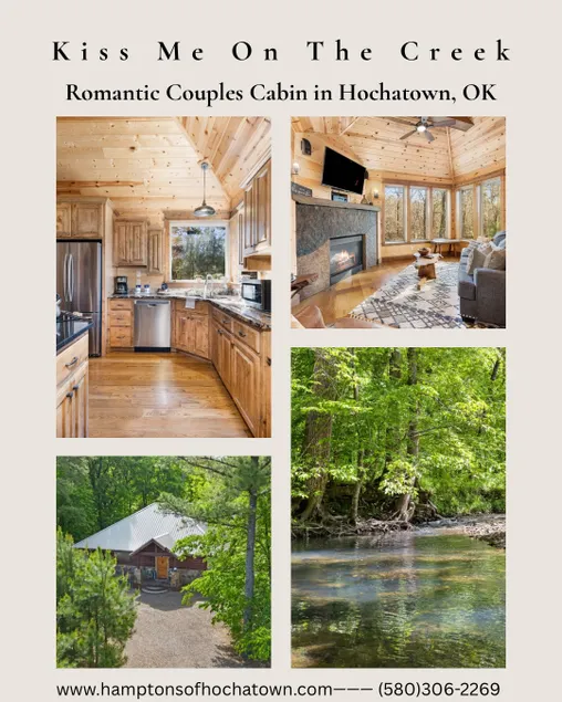 Kiss Me on the Creek in Hochatown/Broken Bow, Ok - Image 1