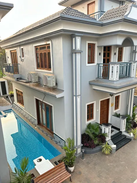 4BHK Beach side Villa w/Pool(V4) @RitzPalazzoColva - Image 1