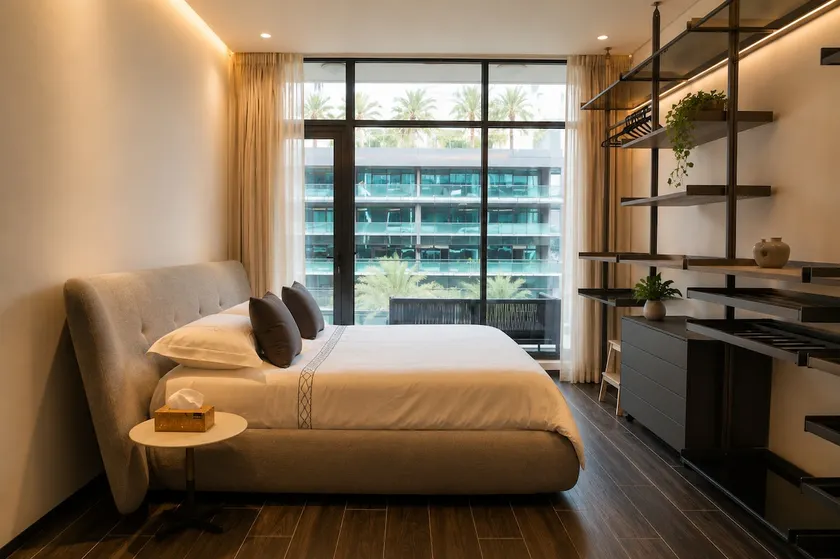 1 BHK Luxury Canal View Harbor Row with Balcony - Image 1