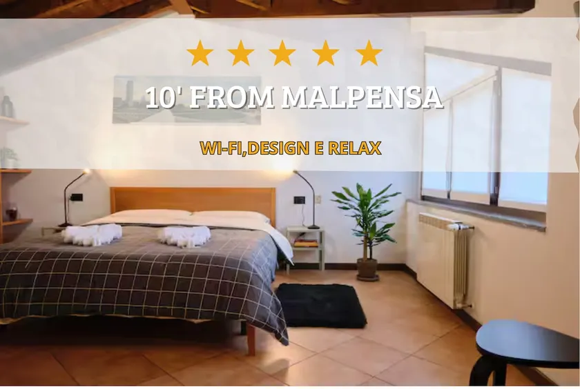 10' from Malpensa free wi-fi free parking - Image 1