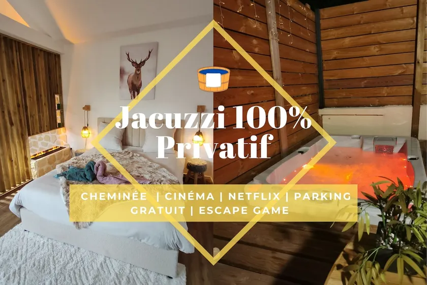 Le Chalet Champenois - Jacuzzi - Terrasse - Calme - Ciné Netflix - Image 1